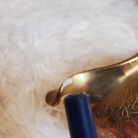 VTG Eckard China Gold Gilt Creamer Sugar Bowl Gravy Boat Planters Decor - Picture 9 of 9